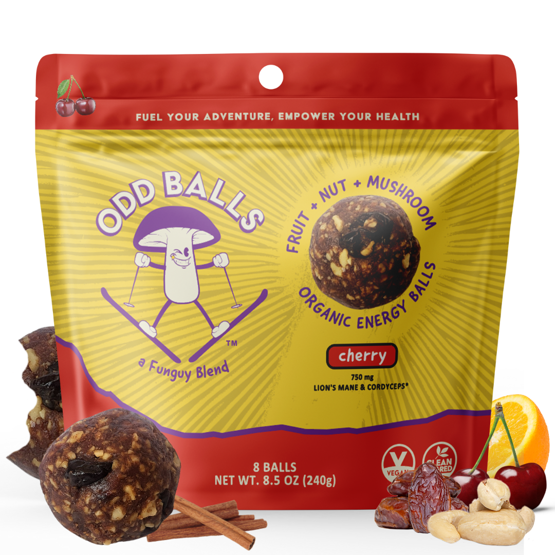Sporeticus Daily Momentum organic energy bites bundle packs, front of bags